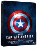 [Vorbestellung] Amazon.it: Captain America Trilogie (Limited Steelbook Edition) [Blu-ray] für 29,99€ + VSK