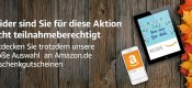 Amazon.de: 5€ Aktionsgutschein beim Kauf eines 30€ Geschenkgutscheins