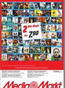 [Lokal Aachen/Kreis Heinsberg/Eschweiler] MediaMarkt: 2 Blu-rays für 7,90€