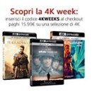 Amazon.it: Neue Aktionen z.B. 4K Week, 3x Warner (4K, Box-Set, Serie) für 35€