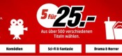 MediaMarkt.de: 5 Blu-rays für 25€ inkl. VSK