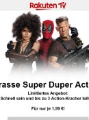 Rakuten.tv: Deadpool 2 für 1,99€ in UHD leihen!!!