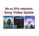 Amazon.de: Tagesangebot – Bis zu 25% reduziert: Sony Video Spiele