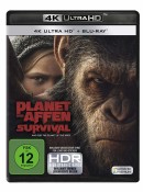 Amazon.de: Planet der Affen: Survival (4K Ultra HD) [Blu-ray] für 12,56€ + VSK