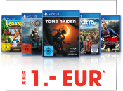 Gamestop: Trade-In Aktion – 5 Spiele [PS4/XBO] für je 1€ (bei Abgabe eines Spiels)