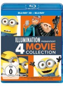 Amazon.de: ICH – EINFACH UNVERBESSERLICH 1 + 2 + 3 + MINIONS [3D Blu-ray] für 23,99€ + VSK