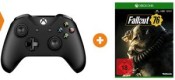 Saturn.de: MICROSOFT Xbox Wireless, Controller, Schwarz + Fallout 76 Xbox One für 48,99€ + VSK