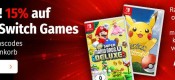 Müller.de: 15% Rabatt auf Nintendo Switch Games (nur am 03.02.2019 gültig)