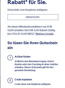 ebay.de: 10€ Gutschein mit 20€ MBW (bis 18.05.2019)