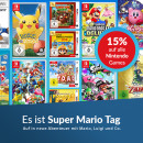 ReBuy.de: 15 % Rabatt auf alle Nintendo Games (bis 10.03.2019)