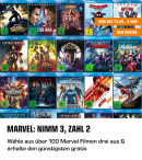 Amazon.de: 3für2 auf Marvel Filme (03.05. – 15.05.2019)