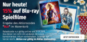 Müller: 15%  Rabatt auf Blu-rays – Nur am 21.07.19