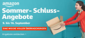 Amazon.de: Sommer-Schluss-Angebote: Eine Woche voller Überraschungen vom 9. bis 16. September