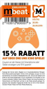 [Offline] Müller: 15% Rabatt auf alle Xbox One und 360 Spiele (gültig vom 20.09.-26.09.2019)