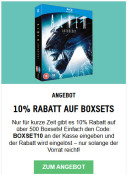 Zavvi.de: EXTRA 10% RABATT auf ausgewählte Boxsets z.B. Clint Eastwood Westerns Collection für 12,14€ + VSK