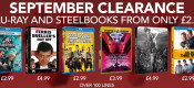 Zoom.co.uk: September Clearance: Blu-rays and Steelbooks From Only £2.99 z.B. Star Trek Steelbooks für ab £3.49