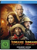 Amazon.de: Jumanji – The Next Level / Jumanji: Willkommen im Dschungel (Exklusiv bei Amazon.de) – Steelbook Blu-ray für 11,95€