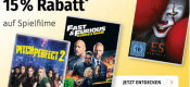 Müller.de: 15 % Rabatt auf alle Blu-rays