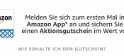 Amazon.de: 15€ Gutschein (MBW 30€) beim ersten einloggen über die App! (bis 14.02.20)