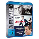 Real.de: Matt Damon Blu-ray Box mit Green Zone, Der Plan & Promised Land für 5€ inkl. VSK