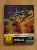 [Fotos] Pokémon Meisterdetektiv Pikachu 4K UHD + 2D Steelbook (Blu-ray)