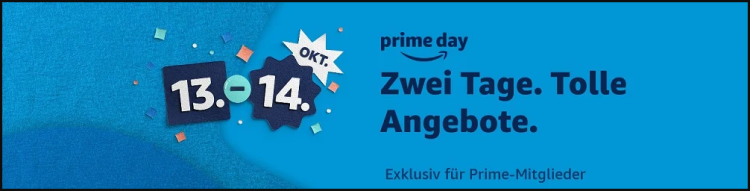 [INFO] Amazon Prime: 10€ Gutschein für Prime Day am 13./14. Oktober 2020 erhalten