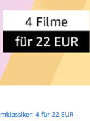 Amazon.de: Filmklassiker –  4 für 21,44€ (21. Sep. 2020 bis 27. Sep. 2020)