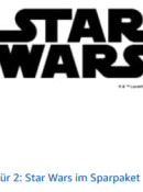 Amazon.de: 3 für 2 – Star Wars im Sparpaket (gültig bis 16.01.2021)