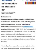 Thalia.de: 12-fach Payback-Coupon (einmalig einlösbar bis 14.01.2021)