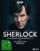 Amazon.de: Sherlock – Die kompletten Staffeln 1-4 & Die Braut des Grauens [Blu-ray] für 34,99€