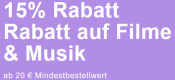 Rebuy.de: 15% Rabatt auf Filme & Musik ab 25€ MBW (nur bis 08.03.2021)