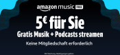 Amazon.de: 5€ geschenkt fürs streamen eines Songs