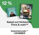 Thalia.de: 13% auf Filme, Hörbücher und mehr (bis 15. Juli)