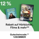 Thalia.de: 13% auf Filme, Hörbücher und mehr (bis 15. Juli)