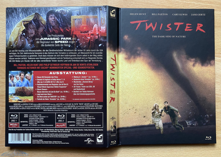 [Review/Unboxing] Twister (1996) Remastered Mediabook-Edition (Doppel ...