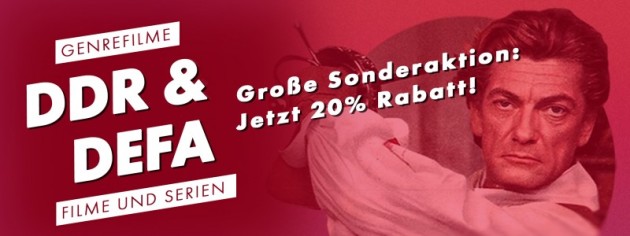 Fernsehjuwelen Shop: DDR & DEFA Klassiker: Große Sonderaktion! Jetzt 20% auf ausgewählte Artikel sparen! (bis 04.10.21)