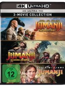 Amazon.de: Jumanji 1-3 – 3-Disc-Set (3 UHD, Limited Edition) exklusiv bei Amazon.de [Blu-ray] für 18,97€ + VSK