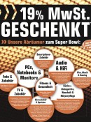 Saturn.de: 19% Super Bowl Aktion (Film, Musik, Gaming, TV etc.) ab 13. Februar, 10 Uhr