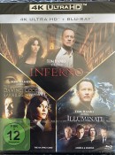 Bücher.de: Da Vinci Code/Inferno/Illuminati (4K Ultra HD Blu-ray) für 20,99€ inkl. VSK