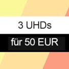 Amazon.de: Winterangebote u.a. 3 UHD-Discs für 50€ (bis 06.01.24)