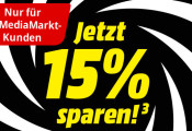 MediaMarkt / Saturn: 15% Rabatt für myMediaMarkt- / mySaturn-Kunden (bis 15.07.24)