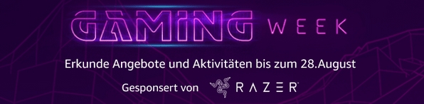 Amazon.de: Gaming Week mit Spielen und Filmen bis 28.08.2024