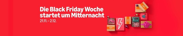 Amazon.de: Black Friday Woche – um Mitternacht geht es los (21.11. – 02.12.24)