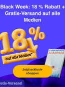 Rebuy.de: Black Week: 18 % Rabatt + Gratis-Versand auf alle Medien